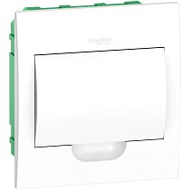 City9 Box корпус встраиваемый с белой дверцей 1ряд/8мод Systeme Electric (Schneider Electric)