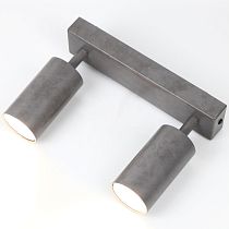 Спот на основании GWL-2GU10-M-IP20 Двойной Бетон Направленный Башня