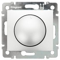 VALENA DIY Светорегулятор поворотно-нажимной LED 400Вт алюминий