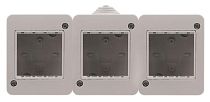 Коробка IP40 для открытой установки на 6 модулей, серия Zenit/Stylo | ABB | 2CLA329310N1101 Коробка IP40 для открытой установки на 6 модулей, серия Zenit/Stylo | ABB | 2CLA329310N1101
