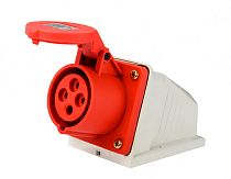 Розетка стац. 3Р+РЕ 32А 380В IP44 РС-103