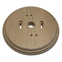 Рамка одноместная,серия Лизетта, накладной монтаж, дерево, цвет Натурэль Bironi