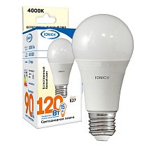 Лампа светодиодная IONICH общего назначения ILED-SMD2835-A60-14Вт-1100Лм-230В-4000К-E27