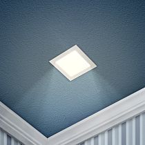 Светильник встраиваемый ЭРА LED 2-3-4K  квадратный 3W 220V 4000K
