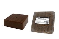 Коробка распаячная КР 75х75х28 ОП бук IP40, инд. штрихкод  TDM