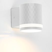 Фасадный светильник General GWL-GX53-M-IP65 Белый с боковым рассеивателем Кирпич