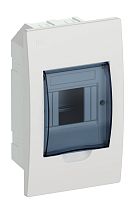 Бокс ЩРВ-П-4 пластиковый прозрачная дверь IP41  IEK