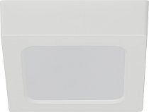 Светильник светодиодный накладной ЭРА LED 20-12-4K квадратный 12Вт 4000К