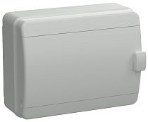 TEKFOR Корпус пластиковый КМПн-18 IP65 серая непрозрачная дверь  IEK