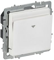 BRITE Выключатель карточный 30А ВС10-1-8-БрАБ арктический белый IEK