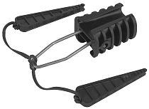 Зажим анкерный клиновой ЭРА PA25x100 (2х16/4х25) розничная упаковка (1шт.)