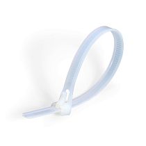 Хомут кабельный КСР 7,5х250 нейлоновый белый (уп.100шт) Fortisflex