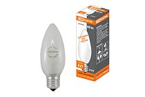 Лампа накаливания "Свеча матовая" 60 Вт-230 В-Е27  TDM