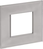 SKANDY Рамка 1-местная SK-F21Sh стекло шампань IEK