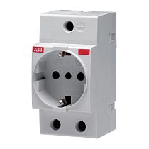 Розетка щитовая M1173 16А 2P+N ABB