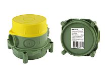 Коробка установочная СП 82х80х79,5мм, для заливки в бетон, инд. штрихкод,  TDM