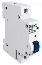 Лампа сигнальная на DIN-рейку 1P СИНЯЯ LED ЛС-101 220В DEKraft