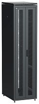 ITK LINEA N Шкаф сетевой 19" 47U 600х800мм двери передняя двустворчатая перфорированная задняя перфорированная черный IEK