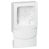 Рамка однопостовая Oteo для мини плинтуса 32х16 белая Legrand