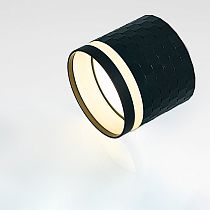 Спот GWL-GX53-M-IP20 Черный С боковым рассеивателем Кирпич