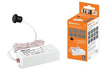 Датчики движения оптические ДД-01 (повт.движ.) 500Вт, 6см, IP20, 230В,  TDM