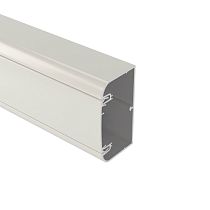 Алюминиевый кабель-канал 110х50 мм (с 1 крышкой), цвет белый DKC