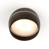Спот GWL-GX53-M-IP20 Чаша Черненое Золото с боковым рассеивателем