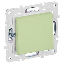SKANDY Выключатель 1-клавишный перекрестный 10А SK-V03G мятный IEK