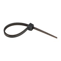 Хомут нейлоновый черный (2,5х80) (100шт.) EKF Basic