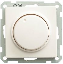 W59 СВЕТОРЕГУЛЯТОР (диммер) поворотный 400Вт 230В механизм СЛОНОВАЯ КОСТЬ