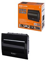 Бокс ЩРВ-П-10 модулей встраиваемый пластик IP41, Антрацит  TDM