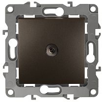 Розетка ЭРА 12 12-3101-13 бронза телевизионная одинарная