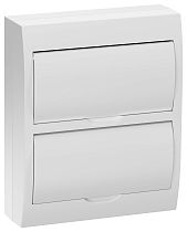 Корпус пластиковый ЩРН-П-24 белая дверь IP41 GENERICA