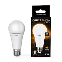 Лампа светодиодная Gauss A60 16Вт E27 1380lm 3000K
