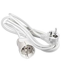 Удлинитель-шнур бытовой серия "Абсолют" УШ-16А шнур ПВС 3*1,5 с/з 3м UNIVERSAL