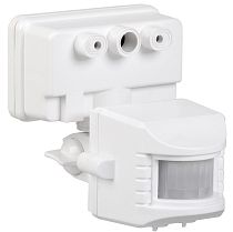 Датчик движения ИК для прожектора 150-500w 120град. 12м IP44 белый  IEK