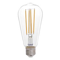 Филаментная светодиодная лампа General GLDEN-ST64S-10-230-E27-2700 1/5/20