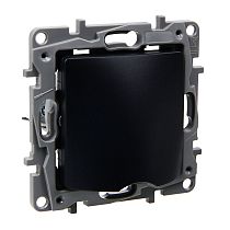 ETIKA Вывод кабеля с зажимом для кабеля антрацит ETIKA Вывод кабеля с зажимом для кабеля антрацит