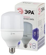 Лампа светодиодная ЭРА STD LED POWER T80-20W-6500-E27 колокол холодный дневной свет