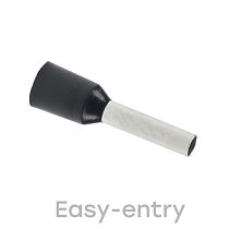 Наконечник штыревой втулочный изолированный  НШвИ 1,5-8 (50шт.) EKF PROxima