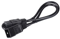 ITK Кабель электропитания PDU 3х1,5 1М с разъёмами С19-C20 IEK