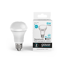 Лампа Gauss Elementary R63 8W 650lm 4100K Е27 LED 1/10/50 Лампа Gauss Elementary R63 8W 650lm 4100K Е27 LED 1/10/50