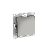 AtlasDesign Сталь Выключатель 1-кл., сх.1, 10АХ, мех., быстрозажим. клемм AtlasDesign Сталь Выключатель 1-кл., сх.1, 10АХ, мех., быстрозажим. клемм
