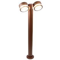 Садово-парковый светильник General GPF-2GX53-M-IP65 Коричневый Средний с боковым рассеивателем Иллюмакс