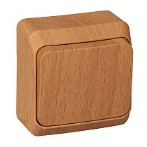 ЭТЮД открытая установка Бук Выключатель 1 клавишный (сх.1) Systeme Electric (Schneider Electric)