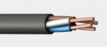 Кабель медный с низким дымо/газовыделением ВВГнг(А)-LS 4х6 (ТВЭК) одножильный