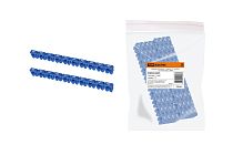 Маркер наборный - символ "6" голубой 1,5 мм2 (150 шт.)  TDM Маркер наборный - символ "6" голубой 1,5 мм2 (150 шт.)  TDM