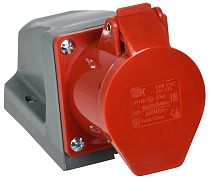 Розетка ОП 16А 380В 3P+PE+N ССИ-115 IP44  IEK