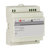 Блок питания 24В DR-60W-24 EKF PROxima Блок питания 24В DR-60W-24 EKF PROxima
