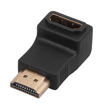 Переходник штекер HDMI - гнездо HDMI, угловой REXANT Переходник штекер HDMI - гнездо HDMI, угловой REXANT